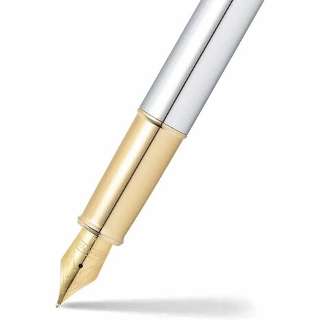 Sheaffer SF-E0934053 Vulpen 100 M Bright Chrome Gold Tone