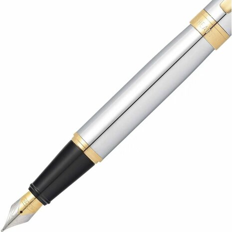 Sheaffer SF-E0934253 Vulpen 300 M Bright Chrome Gold Tone