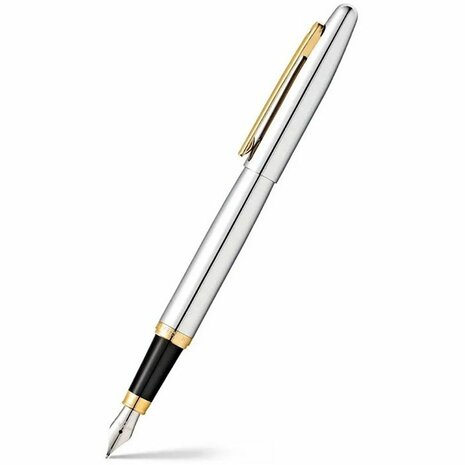 Sheaffer SF-E0942253 Vulpen VFM M Polished Chrome Gold Plated