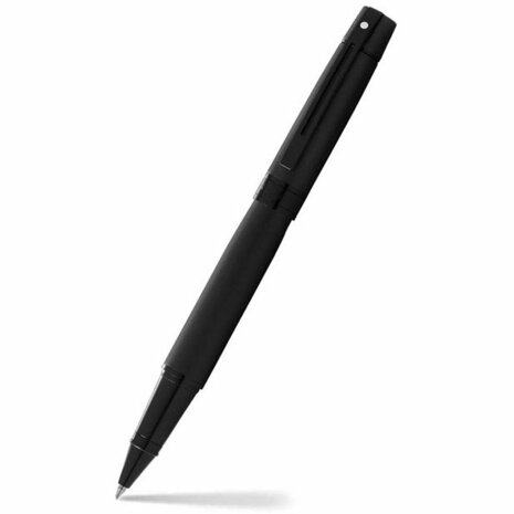 Sheaffer SF-E1934351 Rollerball 300 M Matte Black Lacquer Polished Black