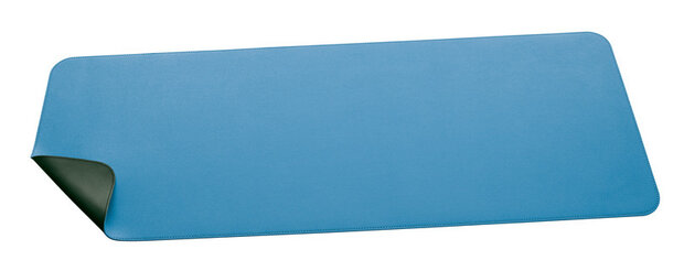 Sigel SI-SA602 Onderlegger Oprolbaar Blauw-groen, 800x300x2mm Imitatieleer, Dubbelzijdig