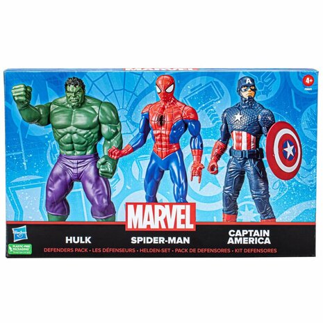 Marvel Mighty Heroes Figuren 25 cm 3 Stuks