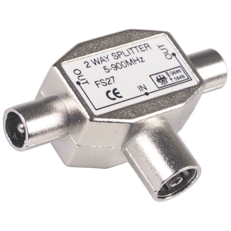 Scanpart Tv Splitter 9.5(f)-2x9.5(m)