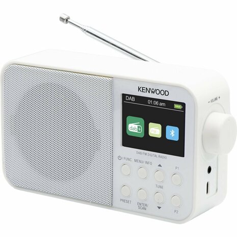 Kenwood CR-M30DAB-W DAB+ Radio Wit