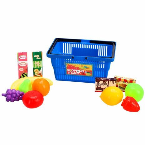 Winkelmandje 13-delig Blauw