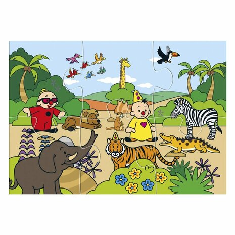 Bumba Puzzel Jungledieren 6 Stukjes