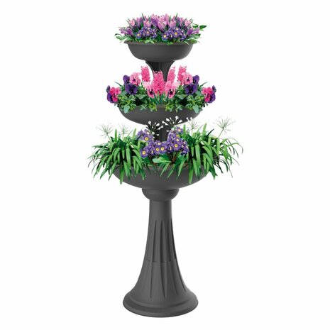 Bama Trevy Fioriera Plantenbak 50x114 cm Antraciet